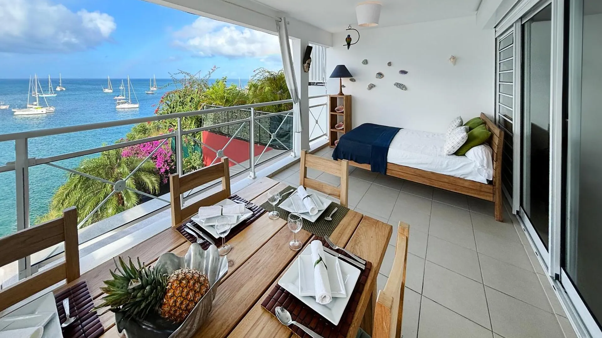 Daire Appartements T3 Standing Vue Mer Epoustouflante A Quelques Pas De La Plage Les Trois-Ilets Martinik