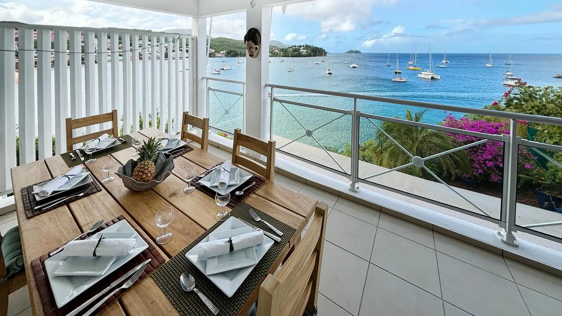 Appartements T3 Standing Vue Mer Epoustouflante A Quelques Pas De La Plage Les Trois-Ilets Martinik